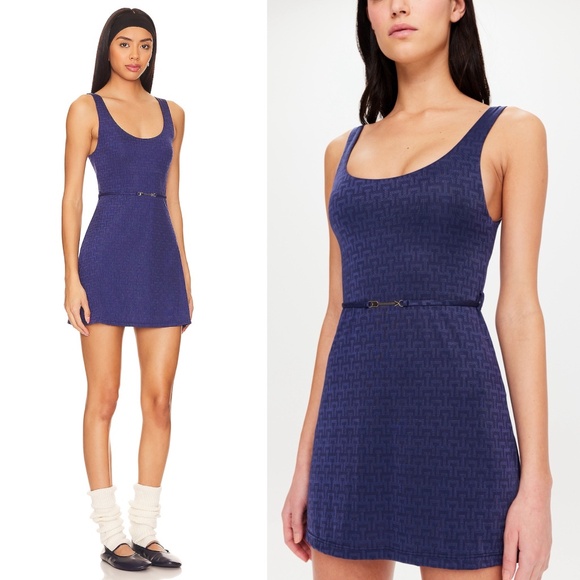 NWT THE UPSIDE Sportif Blair Dress in Navy Sz S - Picture 2 of 3